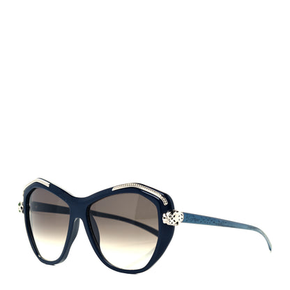 Cartier Panthere Wild De Cartier Sunglasses Blue 1 of 7