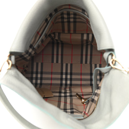 Burberry Grainy Calfskin Medium Cale Hobo Storm Grey 5 of 10