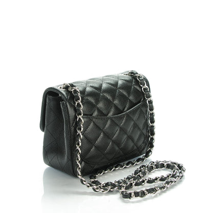 Chanel Caviar Quilted Mini Square Flap Black 3 of 8