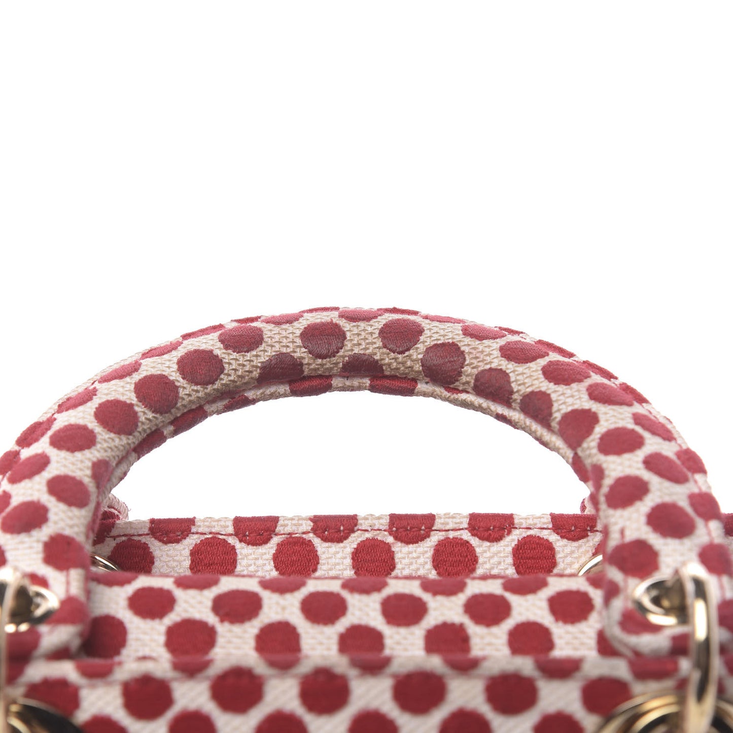 Canvas Medium DiorAmour Dots Lady D-Lite Red