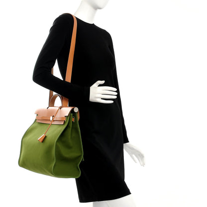 Hermes Toile Herbag Zip 39 MM Pelouse 2 of 16
