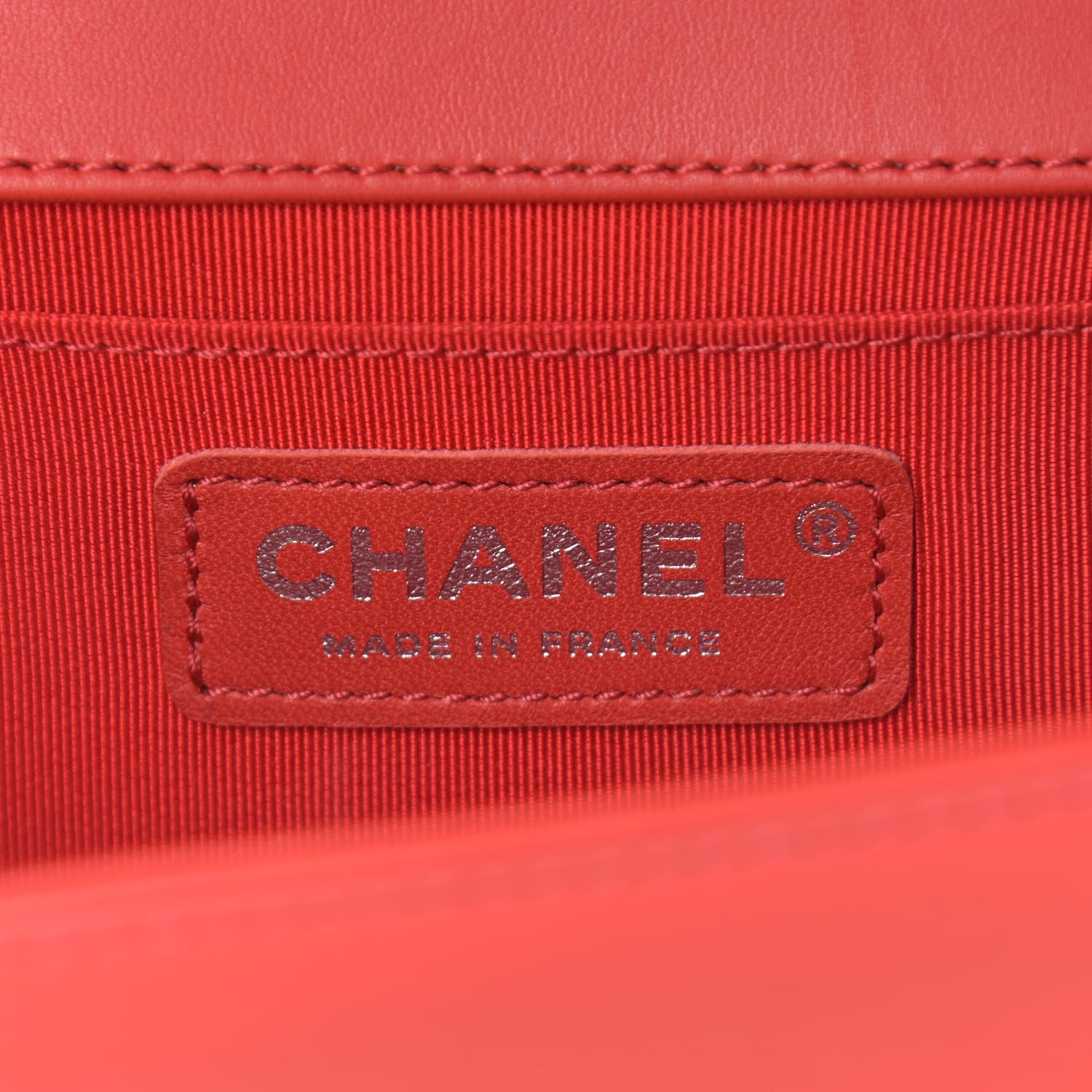 Chanel Glazed Calfskin Medium Boy Flap Red 5 of 8