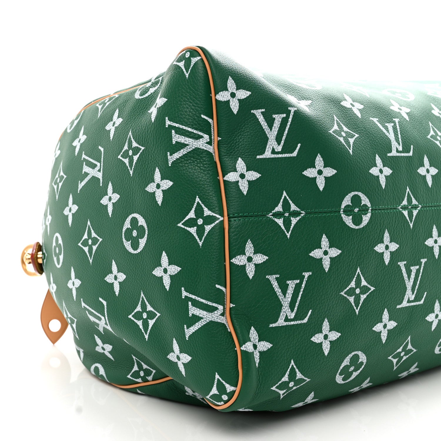Louis Vuitton Calfskin Monogram Speedy P9 Bandouliere 40 Green 10 of 12