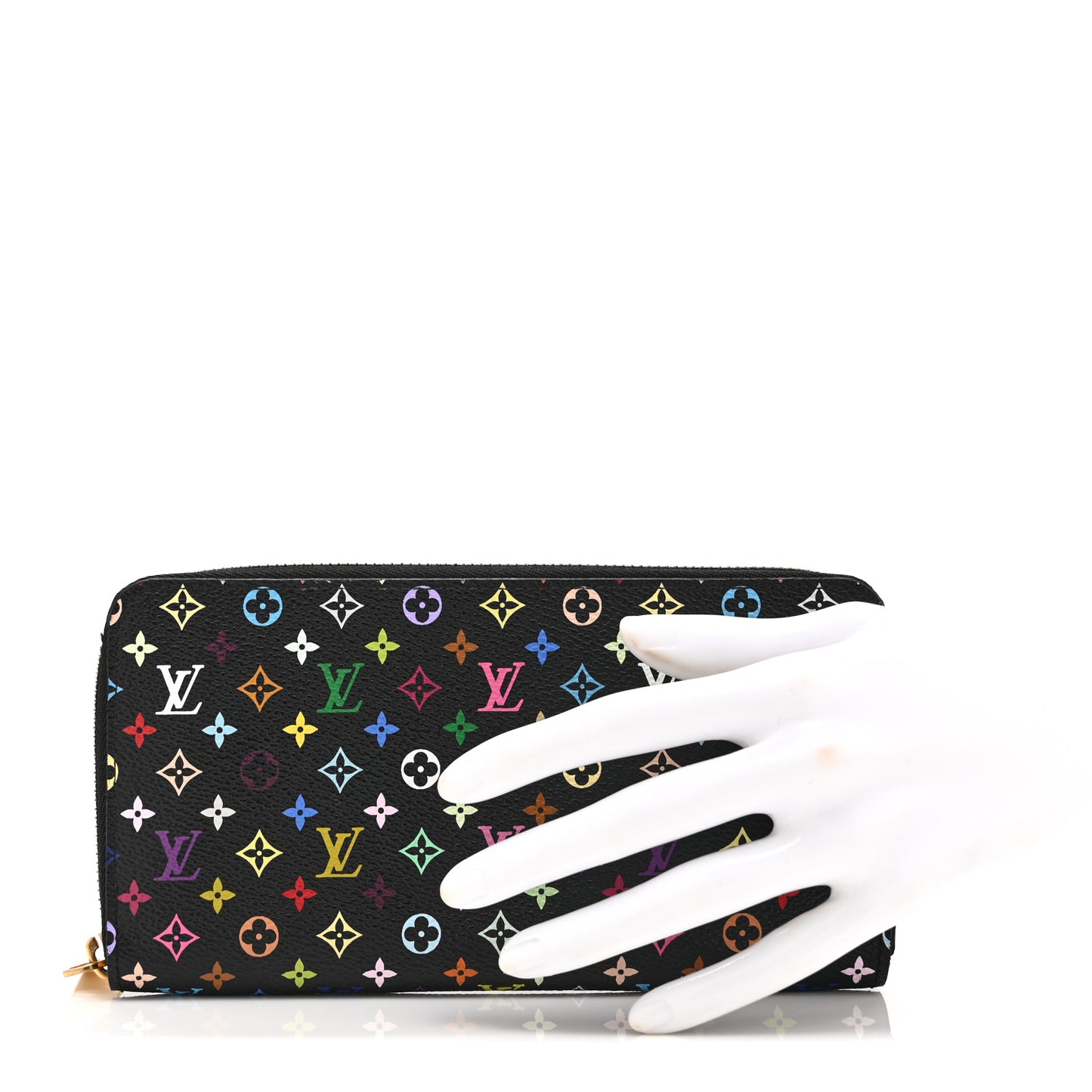Monogram Multicolor Zippy Wallet Black Grenade
