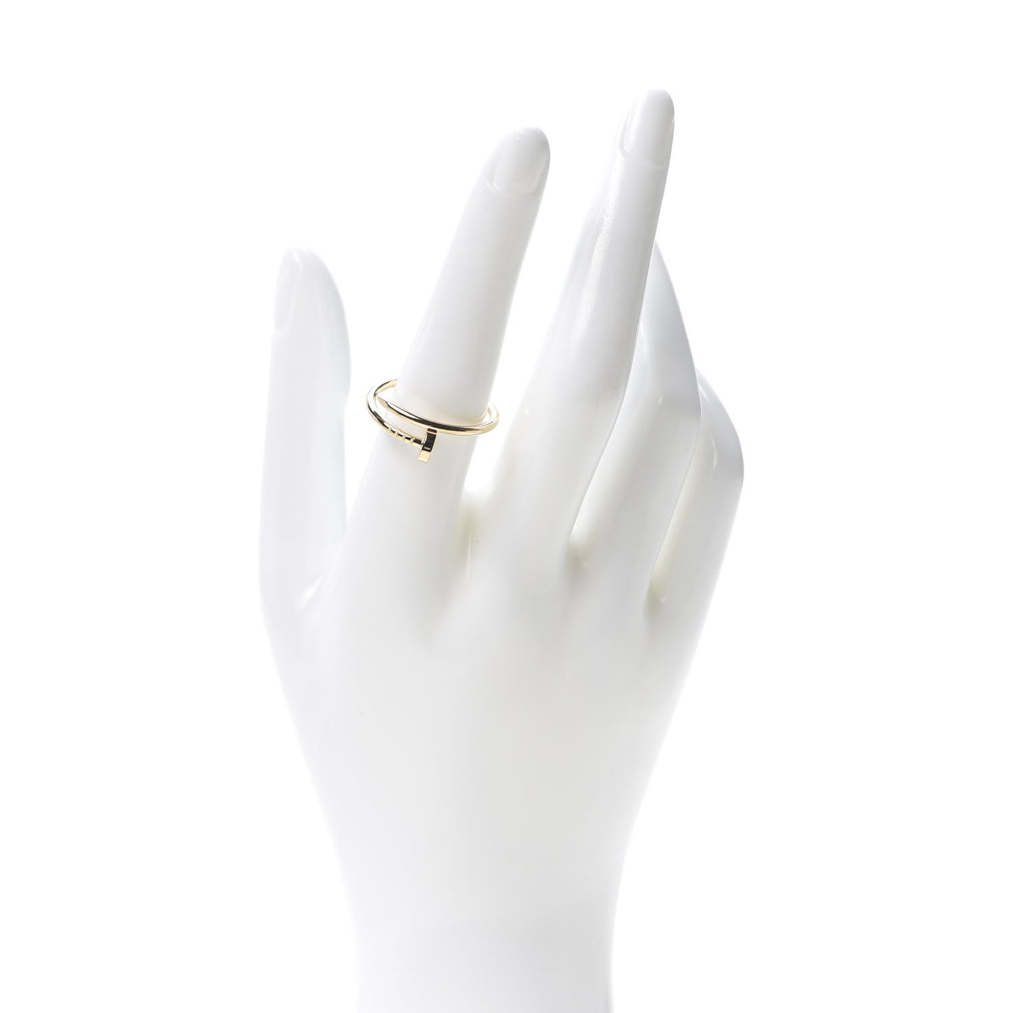 18K Yellow Gold Small Juste Un Clou Ring 59 8.75
