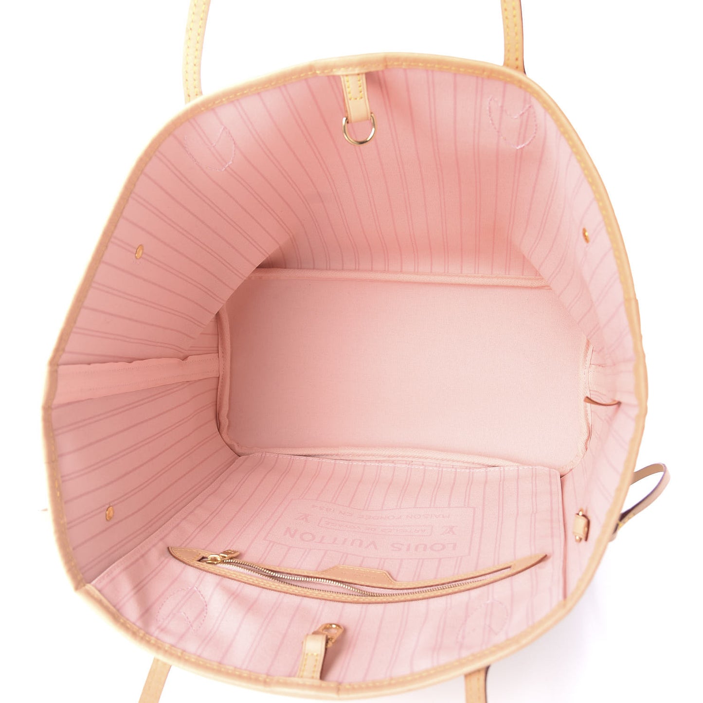 Damier Azur Neo Neverfull MM Rose Ballerine