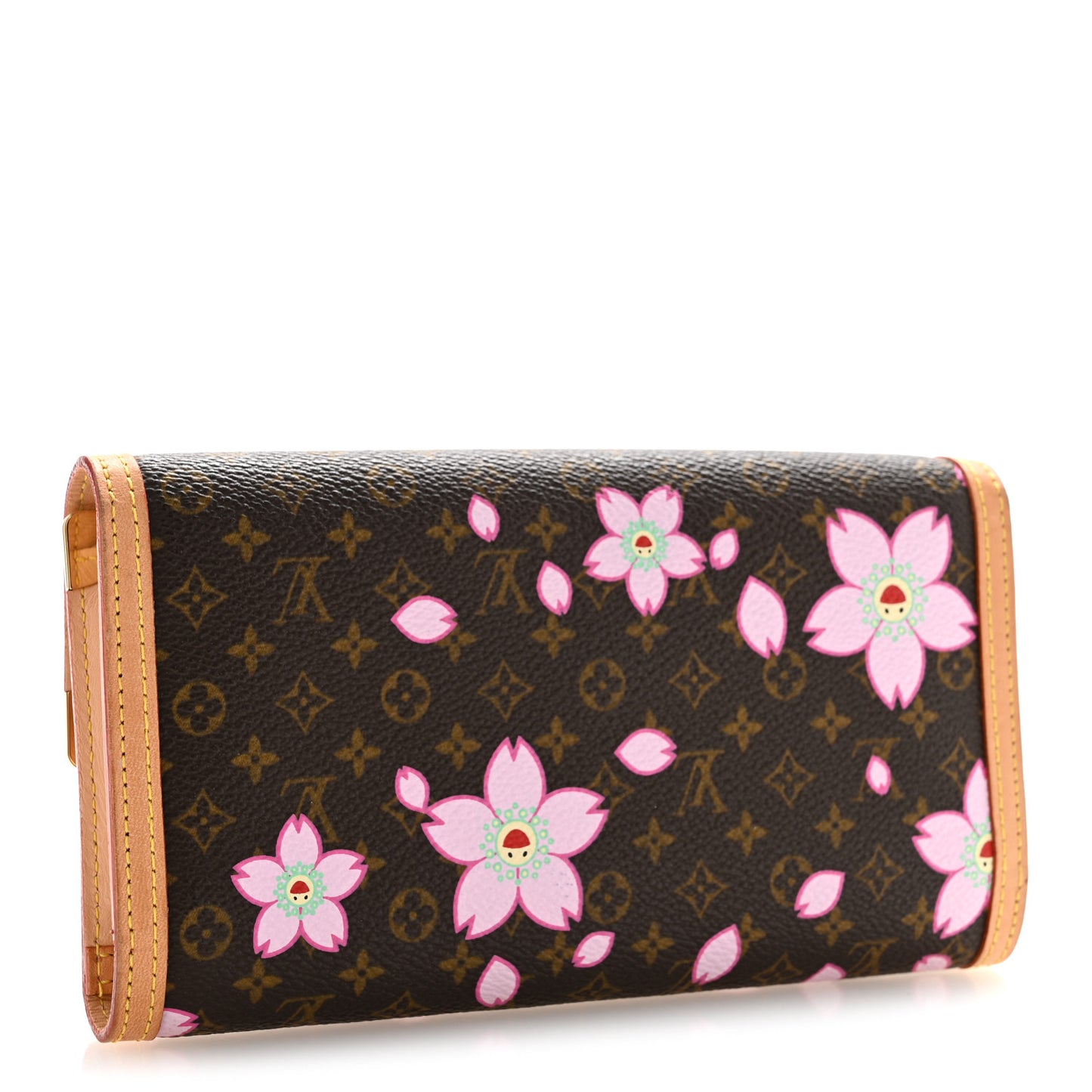 Monogram Cherry Blossom Porte Tresor International Wallet Brown