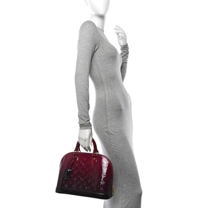 Louis Vuitton Vernis Degrade Alma PM Magenta 2 of 11