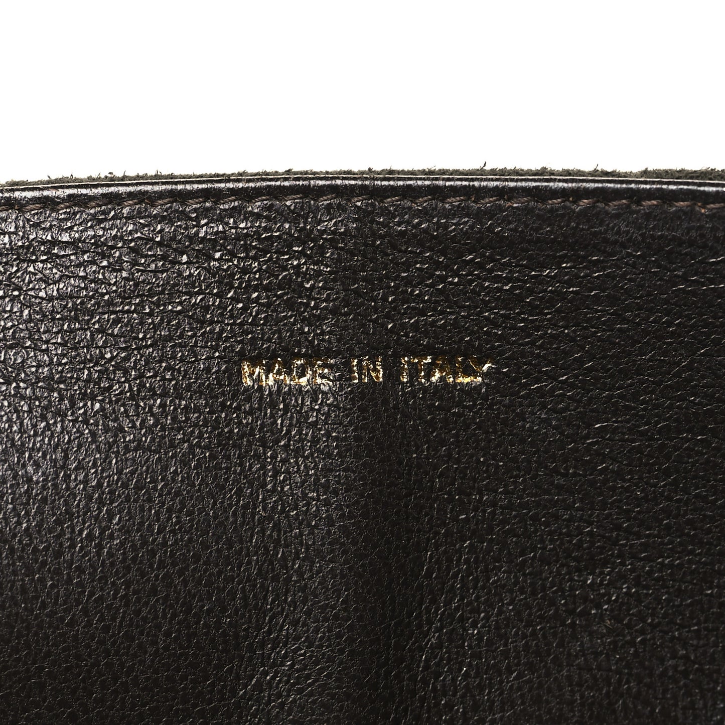 Suede Quilted Mini Flap Green