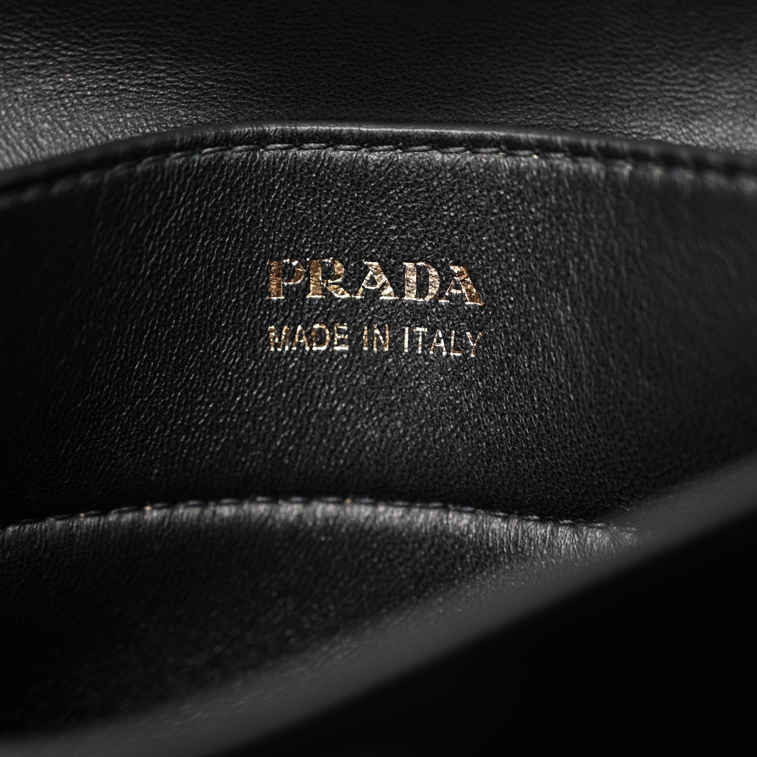 Prada Saffiano Cuir Crocodile Medium Double Bag Black 6 of 10