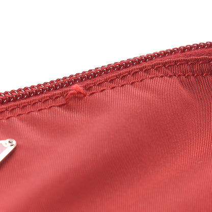 Prada Nylon Vela Cosmetic Pouch Rosso 8 of 9