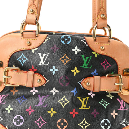 Louis Vuitton Monogram Multicolor Claudia Black 8 of 10