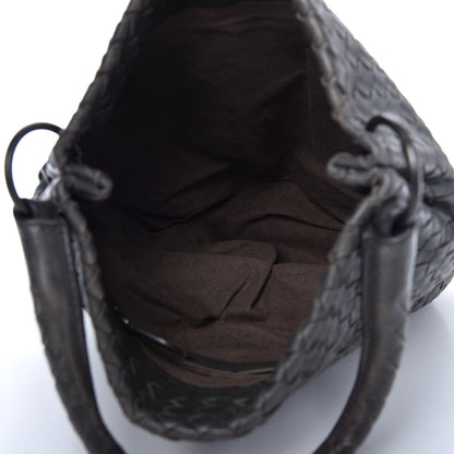 Bottega Veneta Nappa Intrecciato Bucket Bag Gray 5 of 10