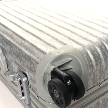 Christian Dior X RIMOWA Aluminum Gradient Cabin Luggage Silver 9 of 15