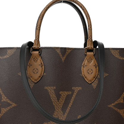 Louis Vuitton Reverse Monogram Giant Onthego MM 7 of 9