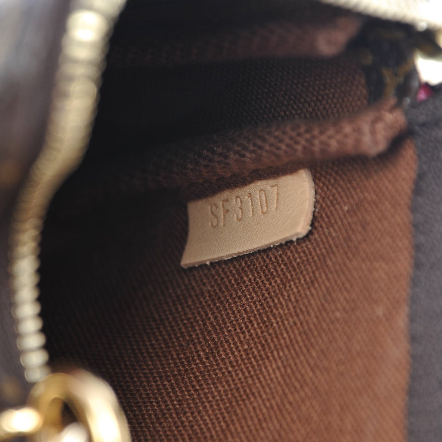 Monogram 2017 Christmas Animation Mini Pochette Accessories