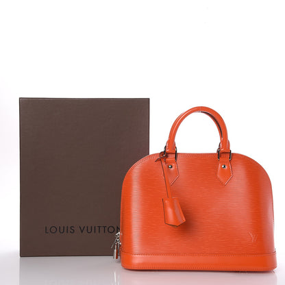 Louis Vuitton Epi Alma PM Piment 8 of 8