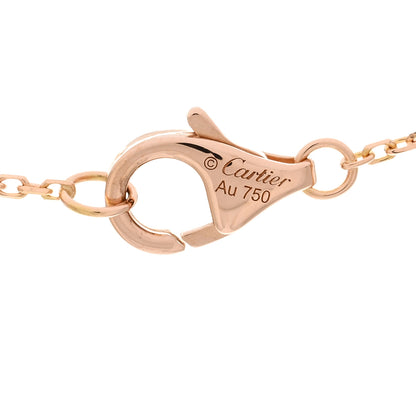 Cartier 18K Pink Gold Diamond Black Onyx XS Amulette de Cartier Pendant Necklace 4 of 5