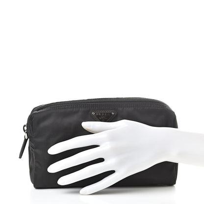 Prada Nylon Tessuto Cosmetic Pouch Black 2 of 6