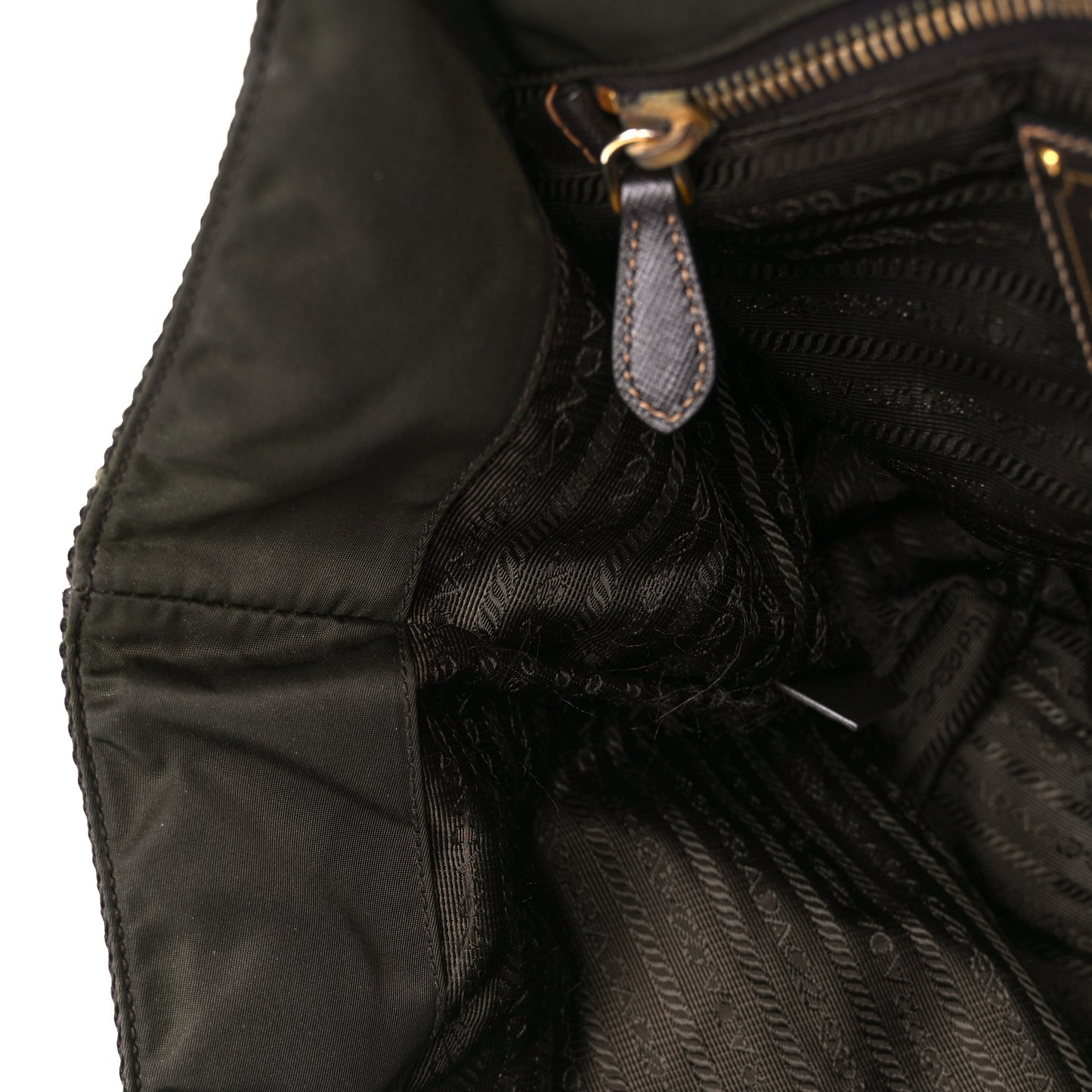 Nylon Jacquard Logo Tote Corda Militaire