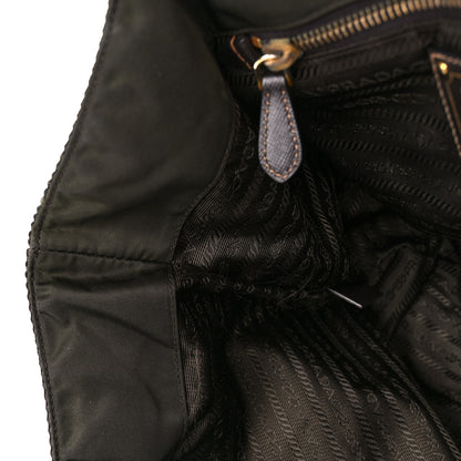 Prada Nylon Jacquard Logo Tote Corda Militaire 15 of 15