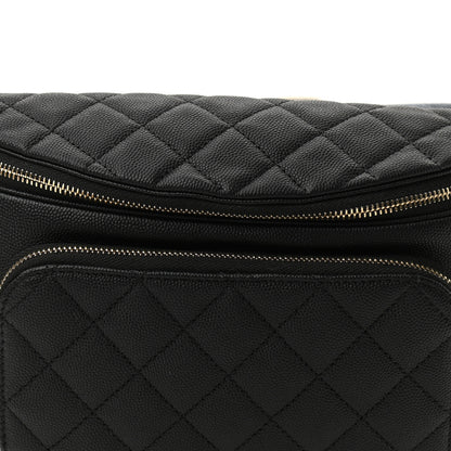 Chanel Caviar Quilted Business Affinity Waist Belt Bag Black 8 of 11