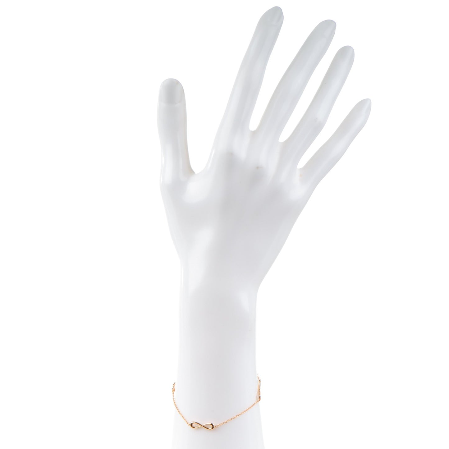 18K Rose Gold Infinity Endless Bracelet