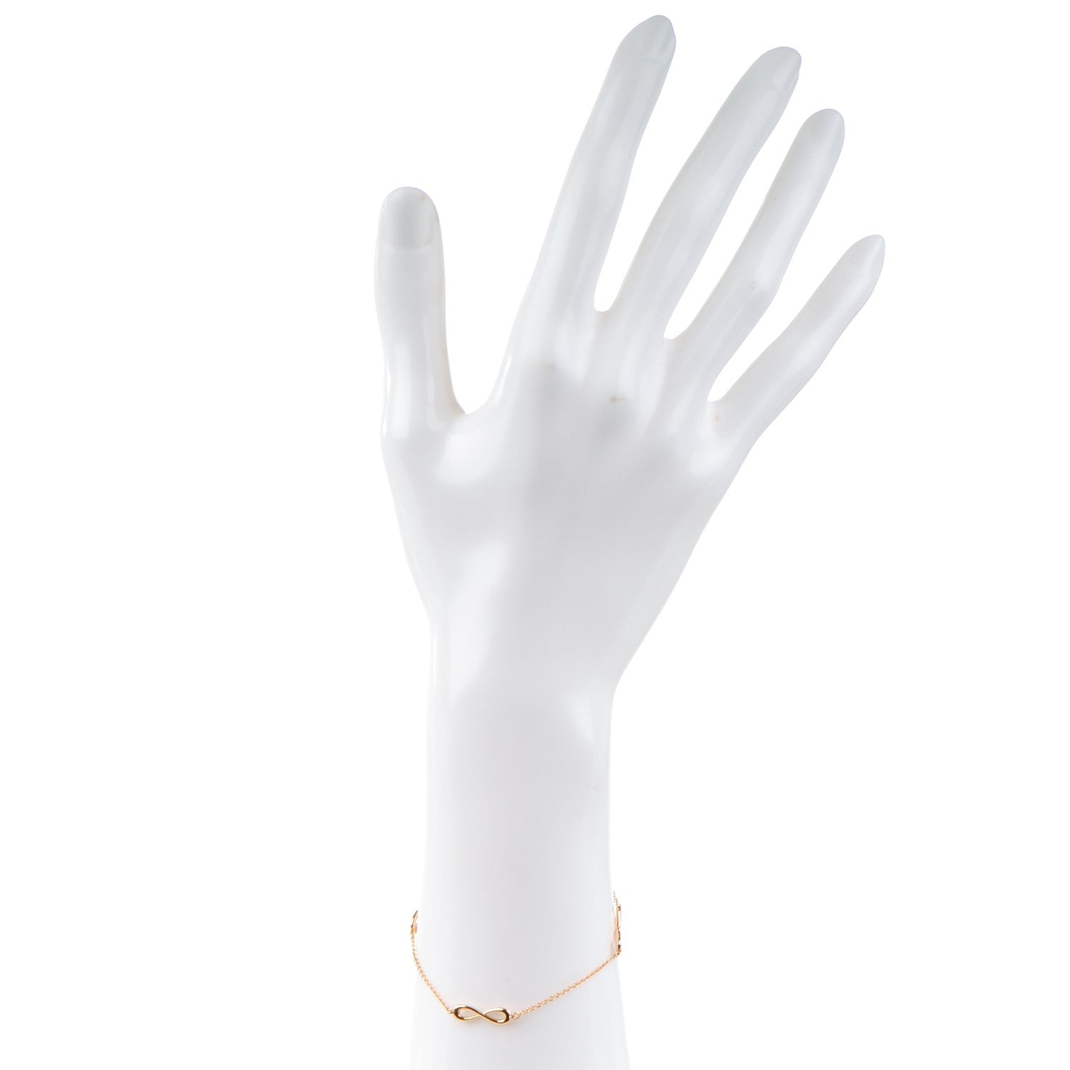 Tiffany 18K Rose Gold Infinity Endless Bracelet 2 of 6