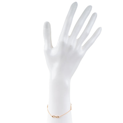Tiffany 18K Rose Gold Infinity Endless Bracelet 2 of 6