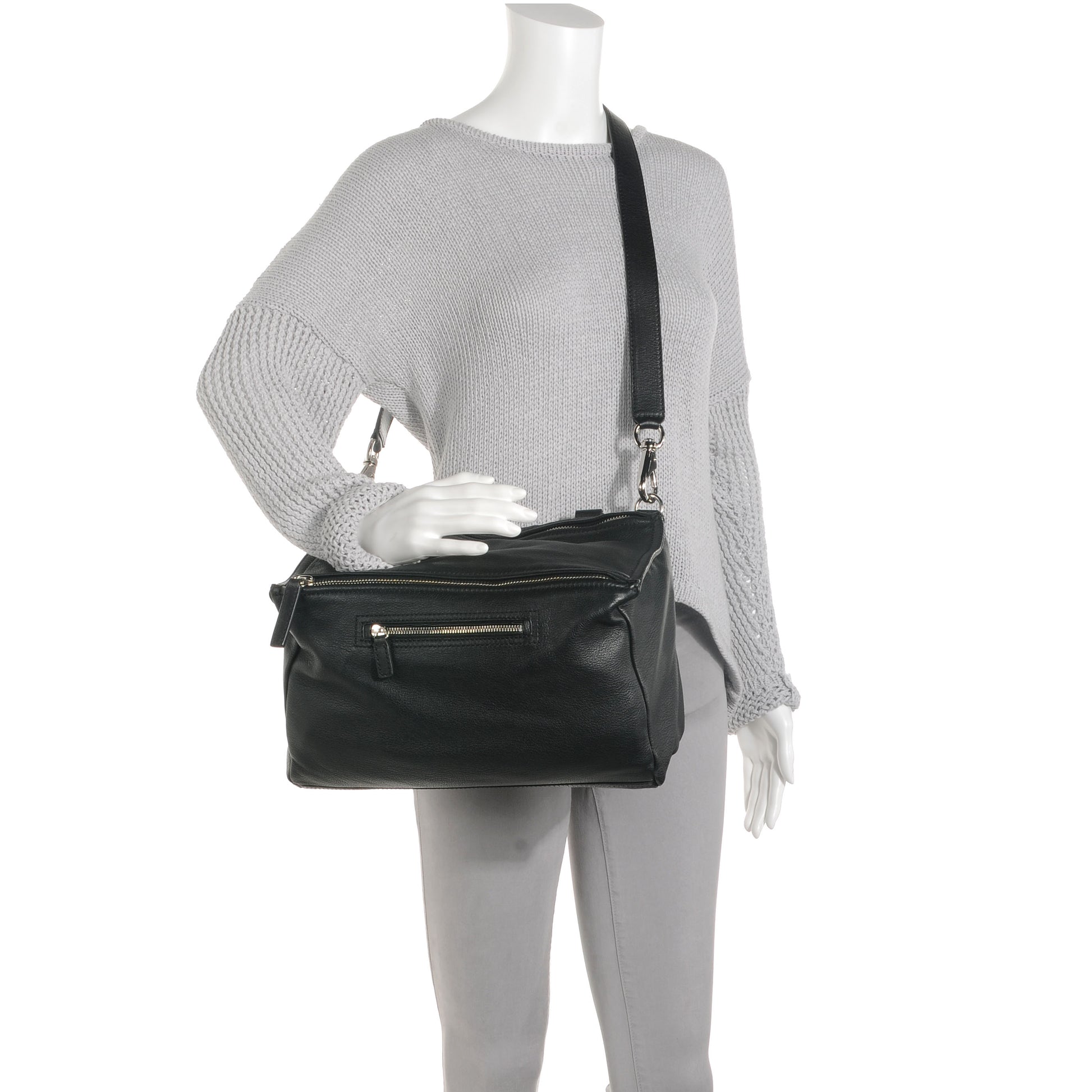 Givenchy Goatskin Medium Pandora Black 2 of 7