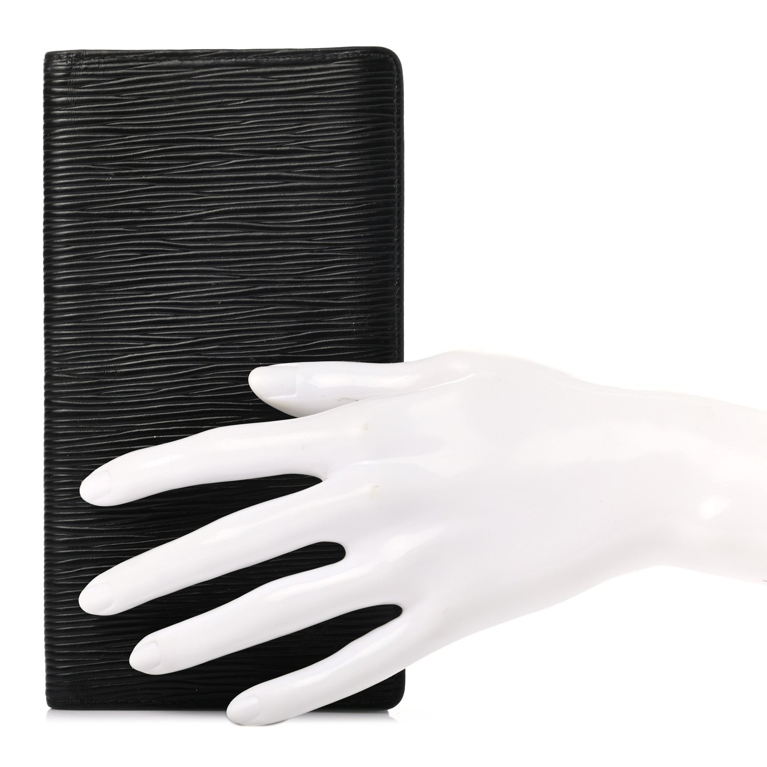 Louis Vuitton Epi Brazza Wallet Black 2 of 8