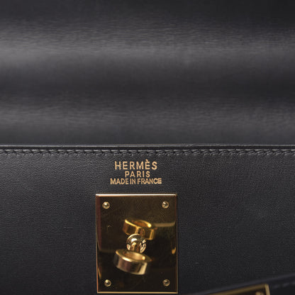 Hermes Chamonix Kelly Sellier 32 Black 6 of 28