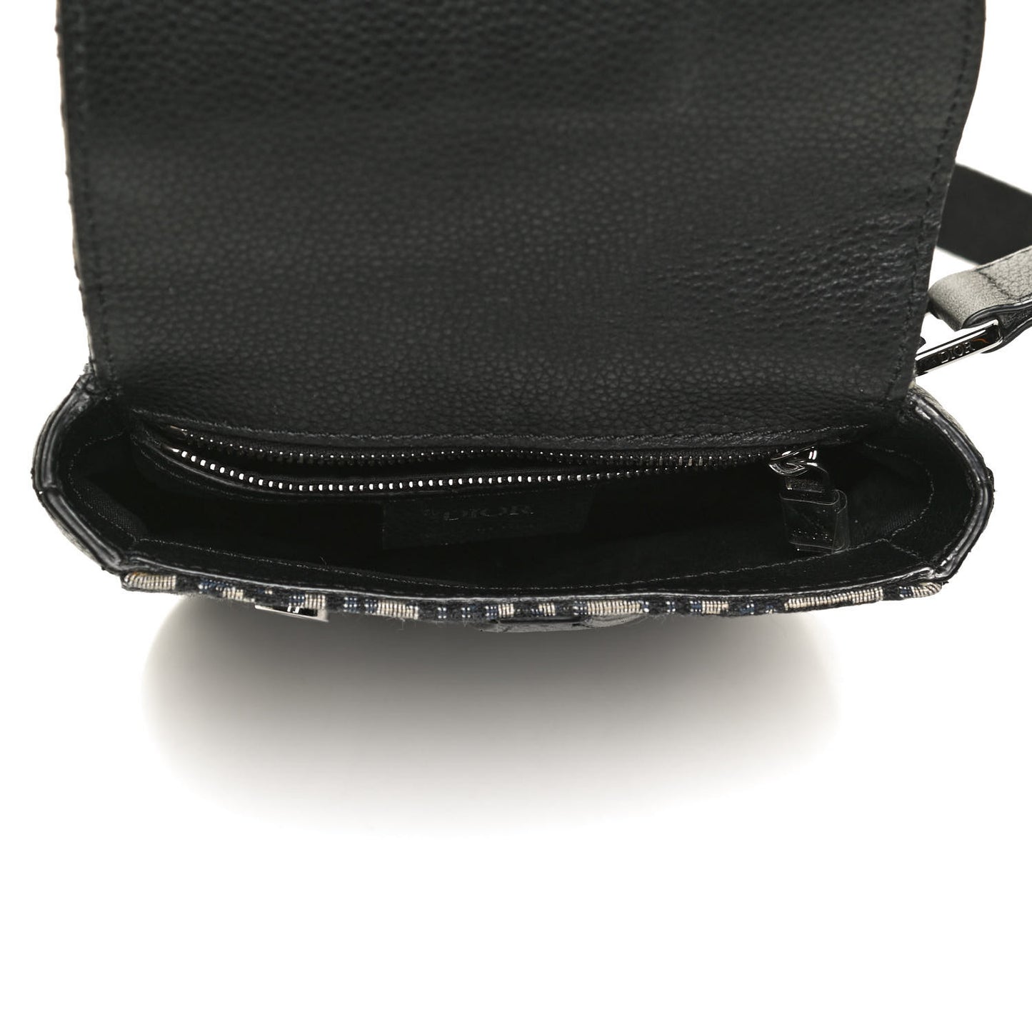 Oblique Saddle Pouch Blue