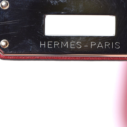Hermes Evercolor Kelly Retourne 28 Rouge Grenat 18 of 35
