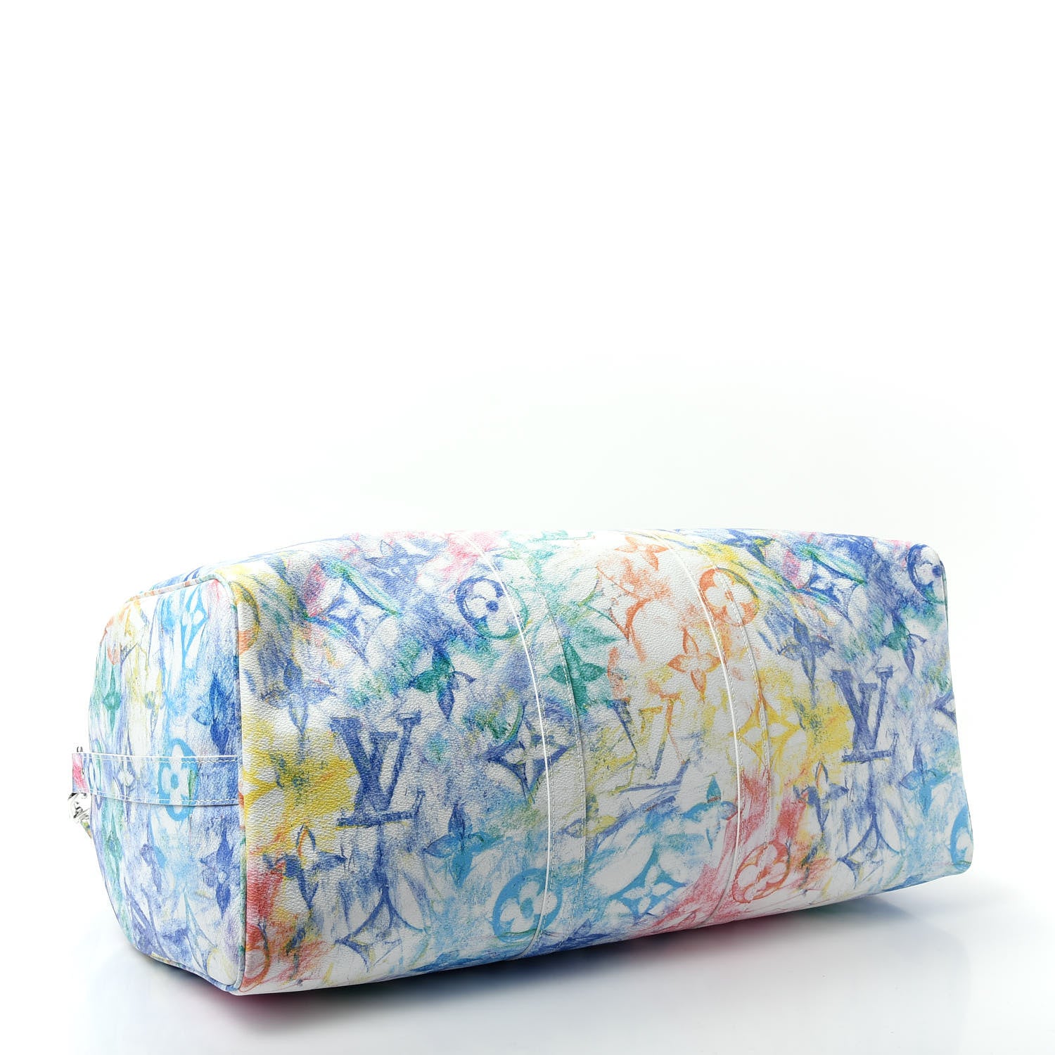 Louis Vuitton Monogram Pastel Colors Keepall Bandouliere 50 Multicolor 3 of 8