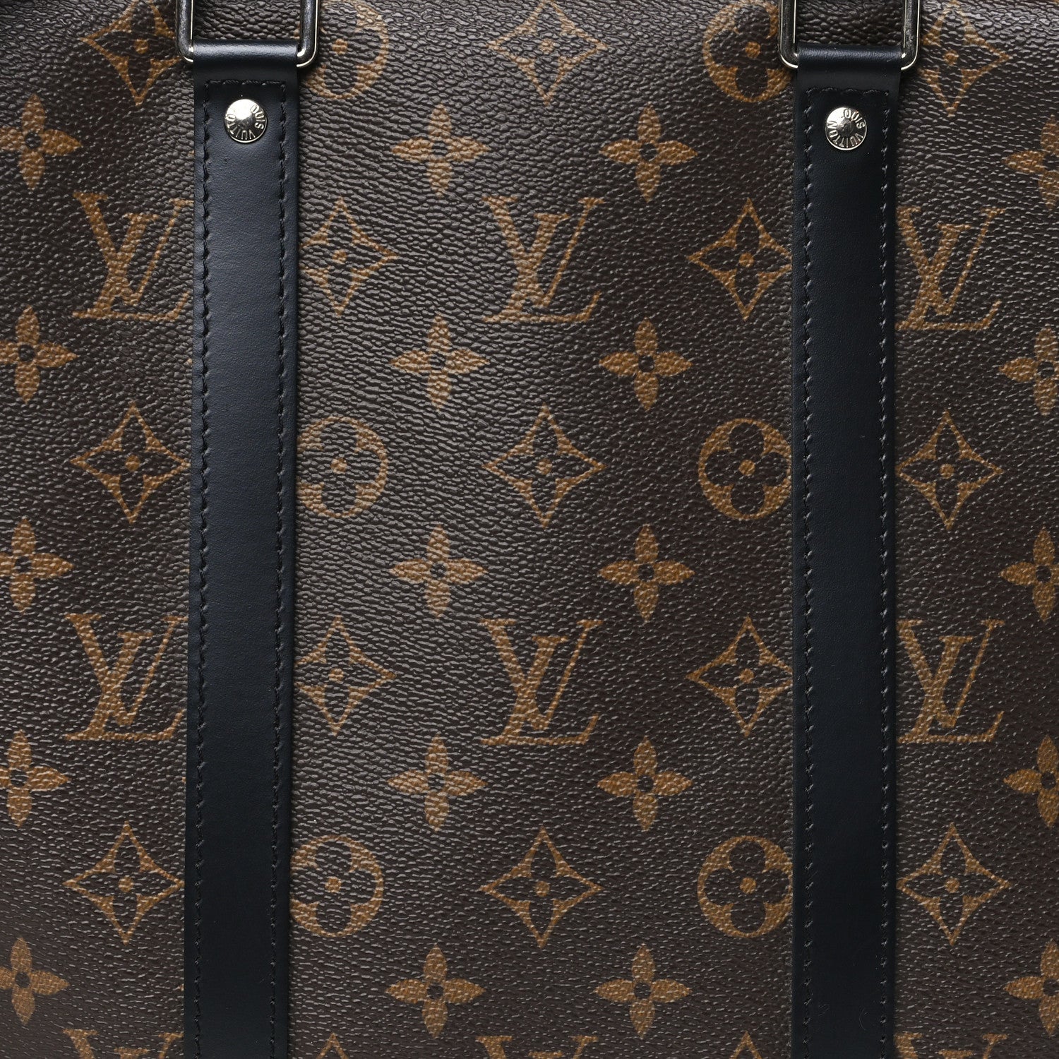 Louis Vuitton Monogram Macassar Porte-Documents Voyage PM 7 of 10
