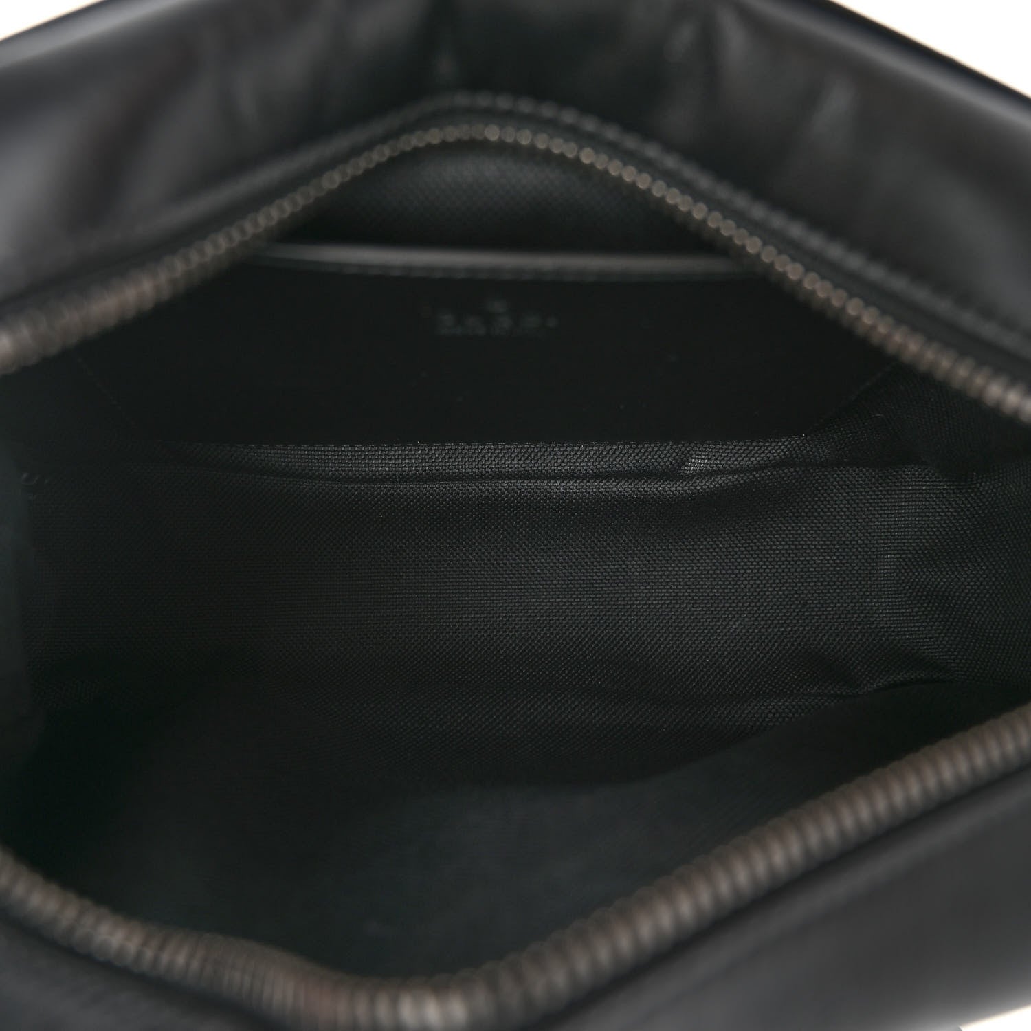 Gucci Calfskin Matelasse Monochrome Small GG Marmont Chain Shoulder Bag Black 4 of 9