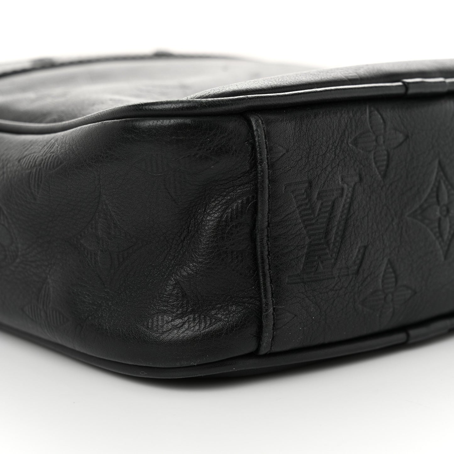 Calfskin Monogram Shadow Danube PM Black