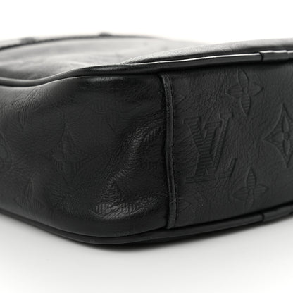 Louis Vuitton Calfskin Monogram Shadow Danube PM Black 9 of 10