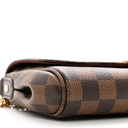 Louis Vuitton Damier Ebene Favorite PM 8 of 9