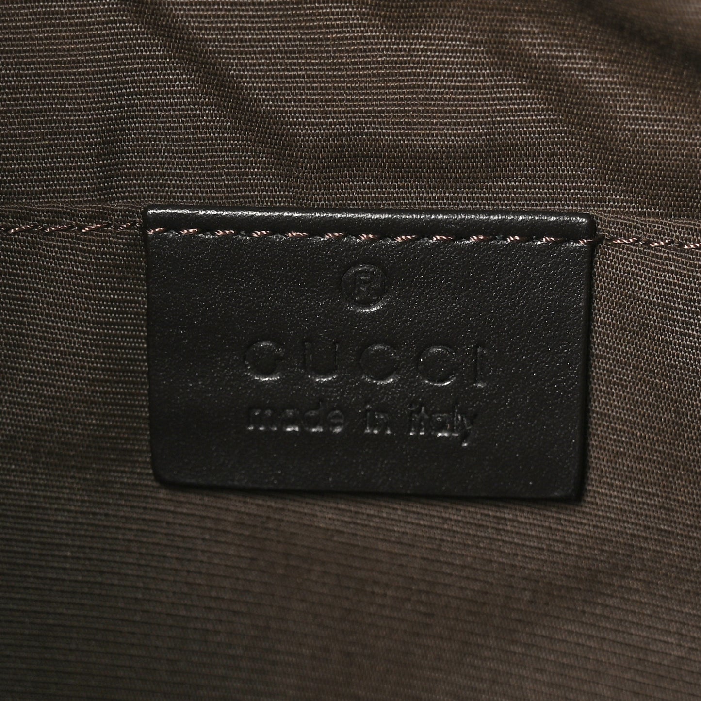 Denim Monogram Pochette Brown