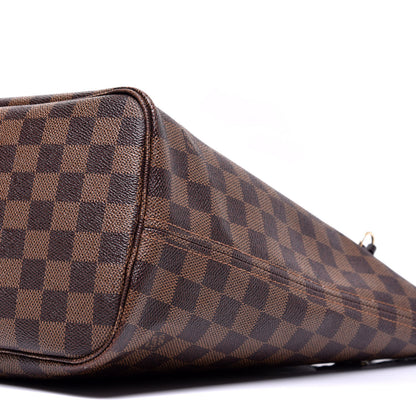 Louis Vuitton Damier Ebene Neo Neverfull MM Rose Ballerine 8 of 8
