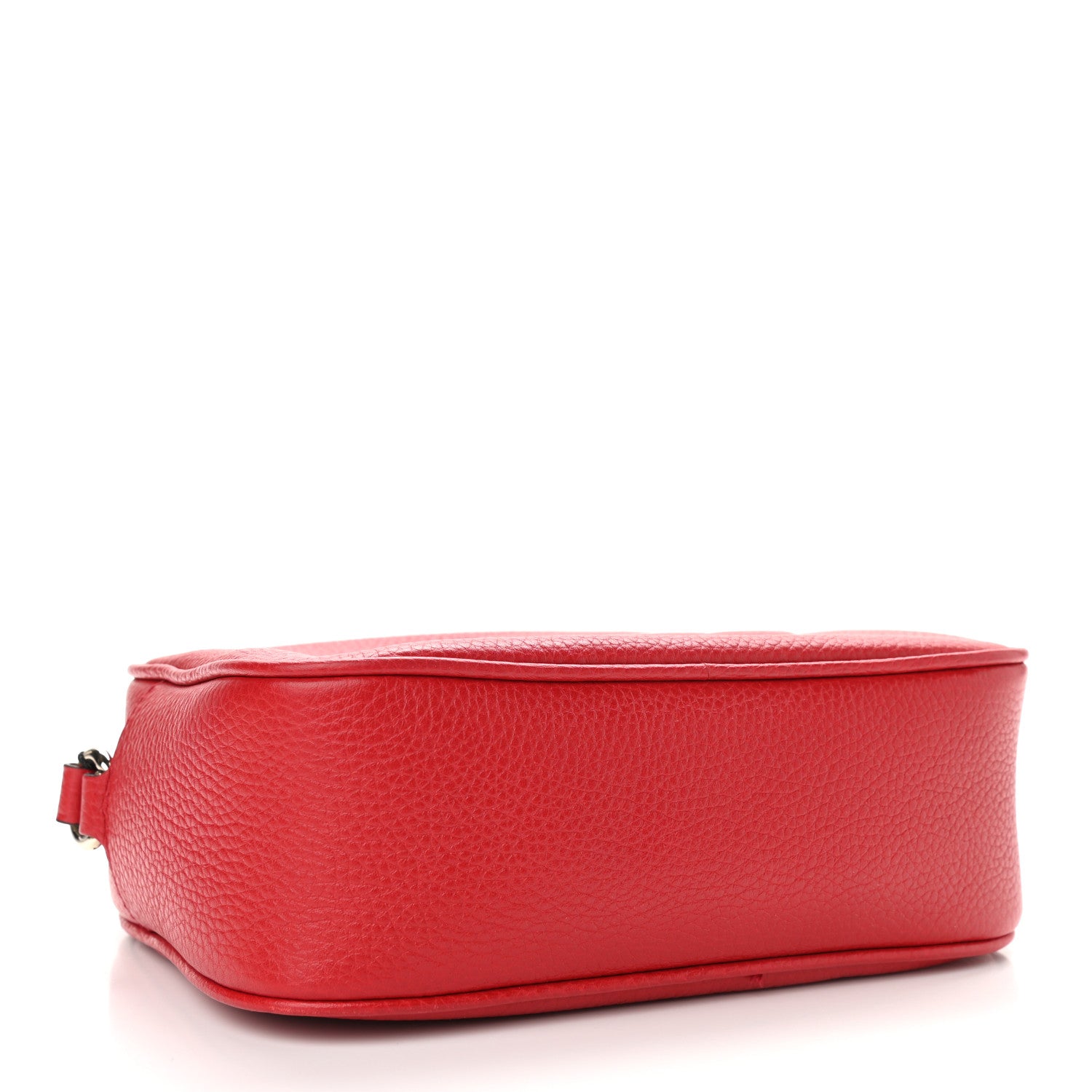 Gucci Pebbled Calfskin Small Soho Disco Bag Tabasco Red 4 of 14