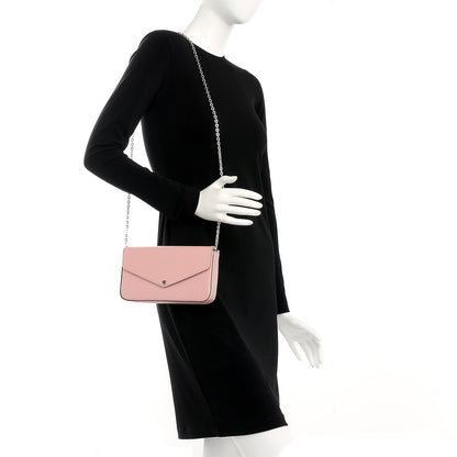 Louis Vuitton Epi Pochette Felicie Rose Ballerine 2 of 11