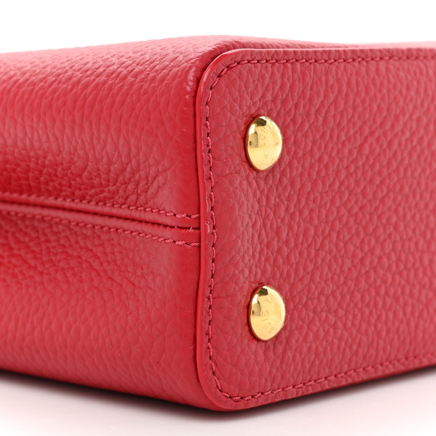 Taurillon Mini Capucines Scarlet