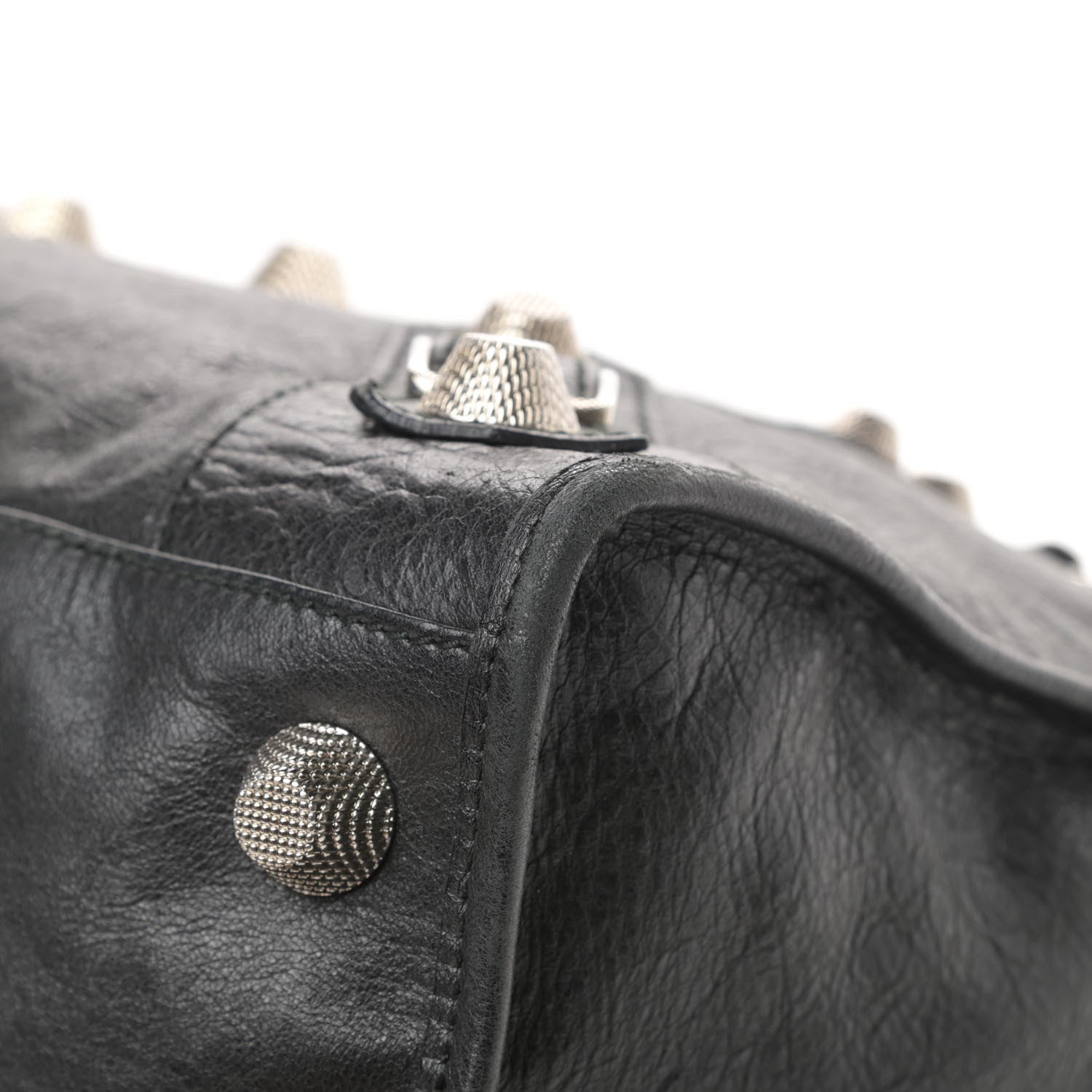 Balenciaga Agneau Giant 21 Silver Hardware Work Black 10 of 18