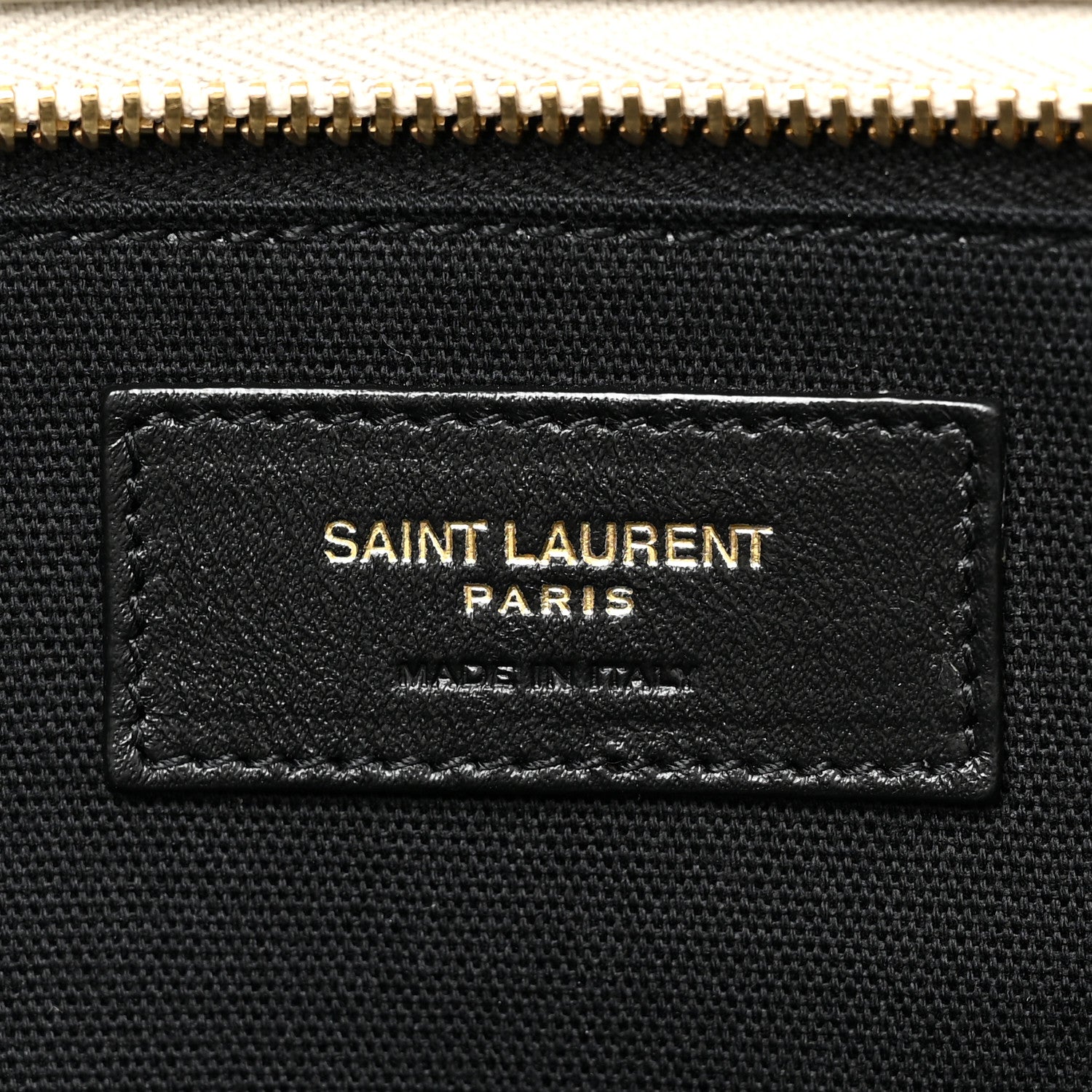 Saint Laurent Calfskin Commuter Duffle White 6 of 16