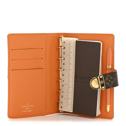 Louis Vuitton Monogram Koala Small Ring Agenda Cover Orange 5 of 9