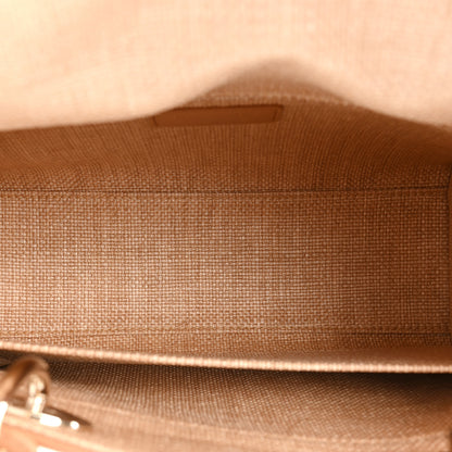 Christian Dior Raffia Medium Lady Dior Bag Beige 6 of 11