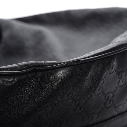 Gucci Guccissima Large GG Twins Hobo Black 7 of 15
